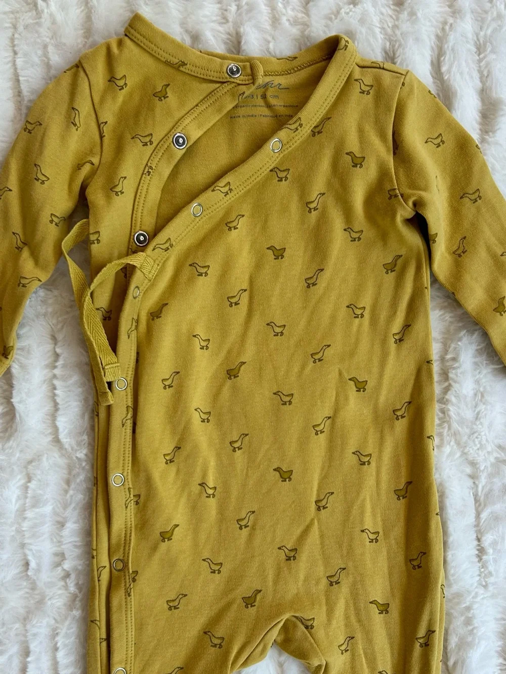 Pehr Yellow Duck Romper